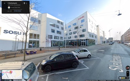Scandic hotel main entrance